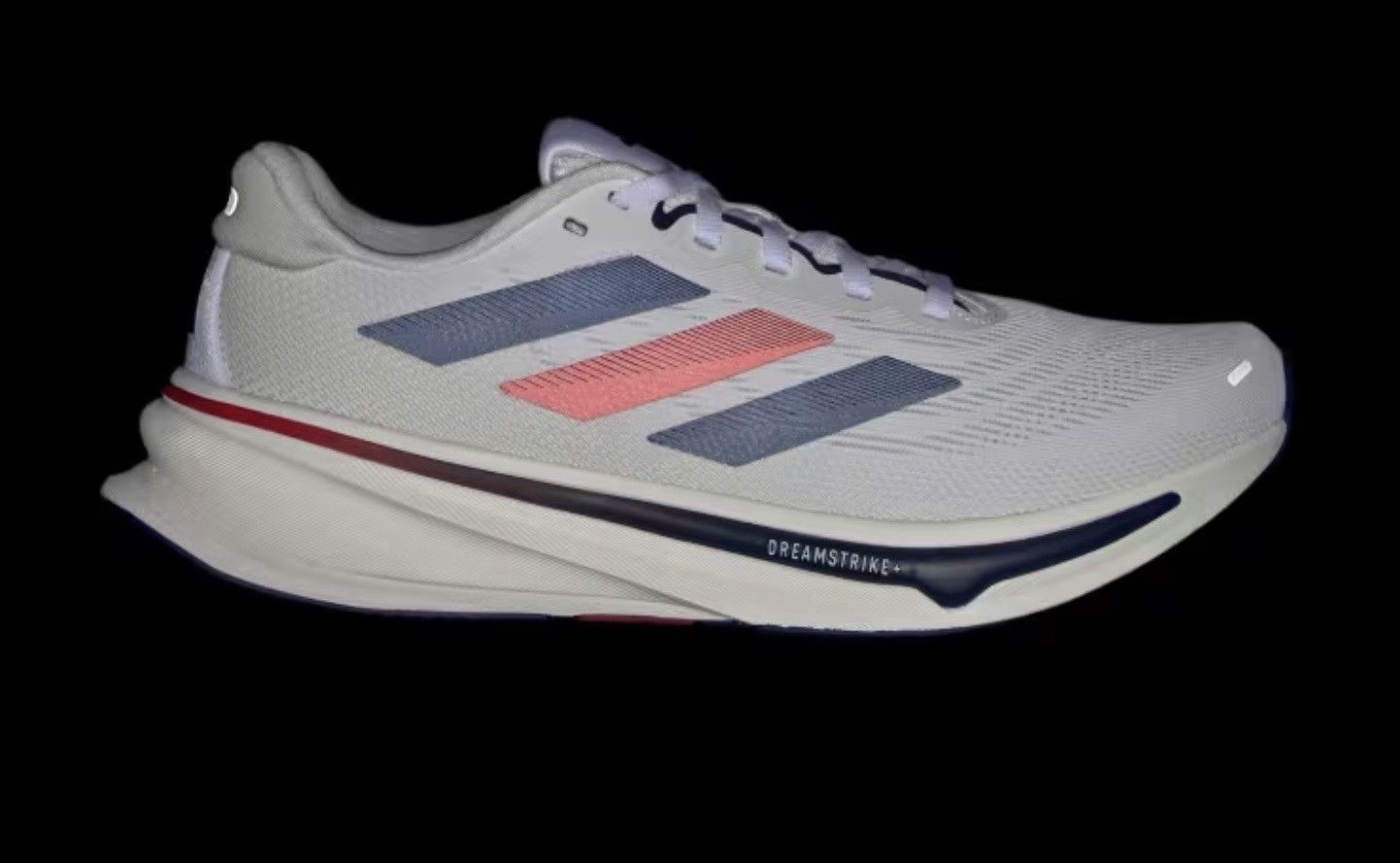 adidas Supernova Rise 2 W White/ Navy/ Red women’s 8 Running Shoe JQ0524