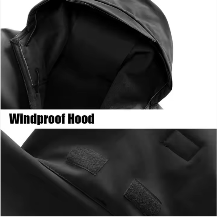 Mens Tactical Jacket Military Waterproof Coat Soft Shell Work Windbreaker Jacket