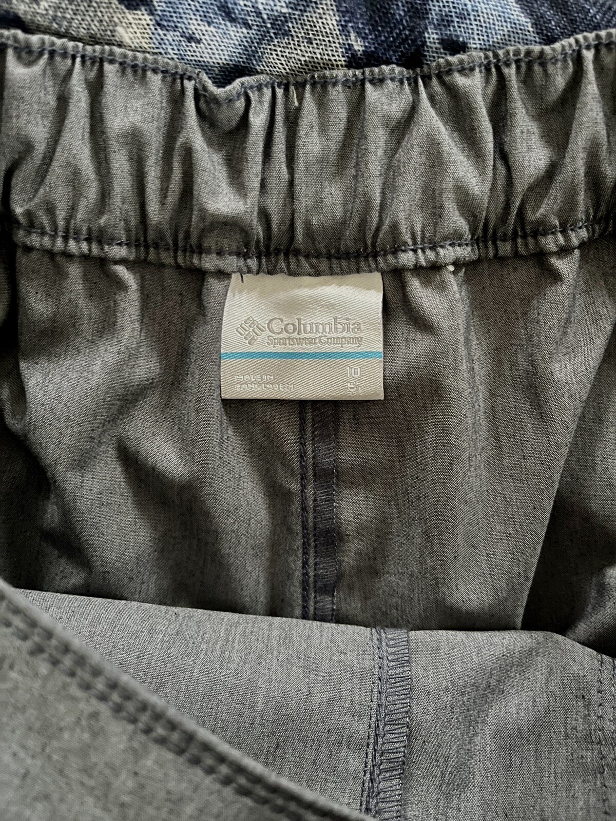 NEW Columbia Size 10. Gray. Longer Days Skort 50 UPF MSRP $60