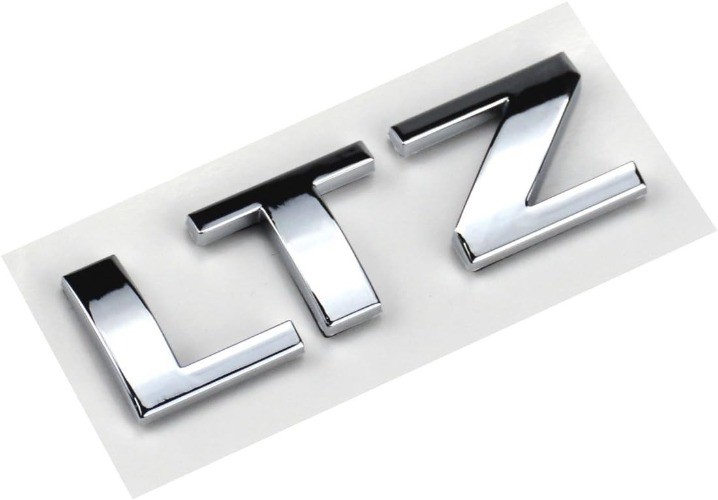 Replacement for LTZ Letter Nameplate Emblem, Badge 2008-2015 (1pc Chrome)
