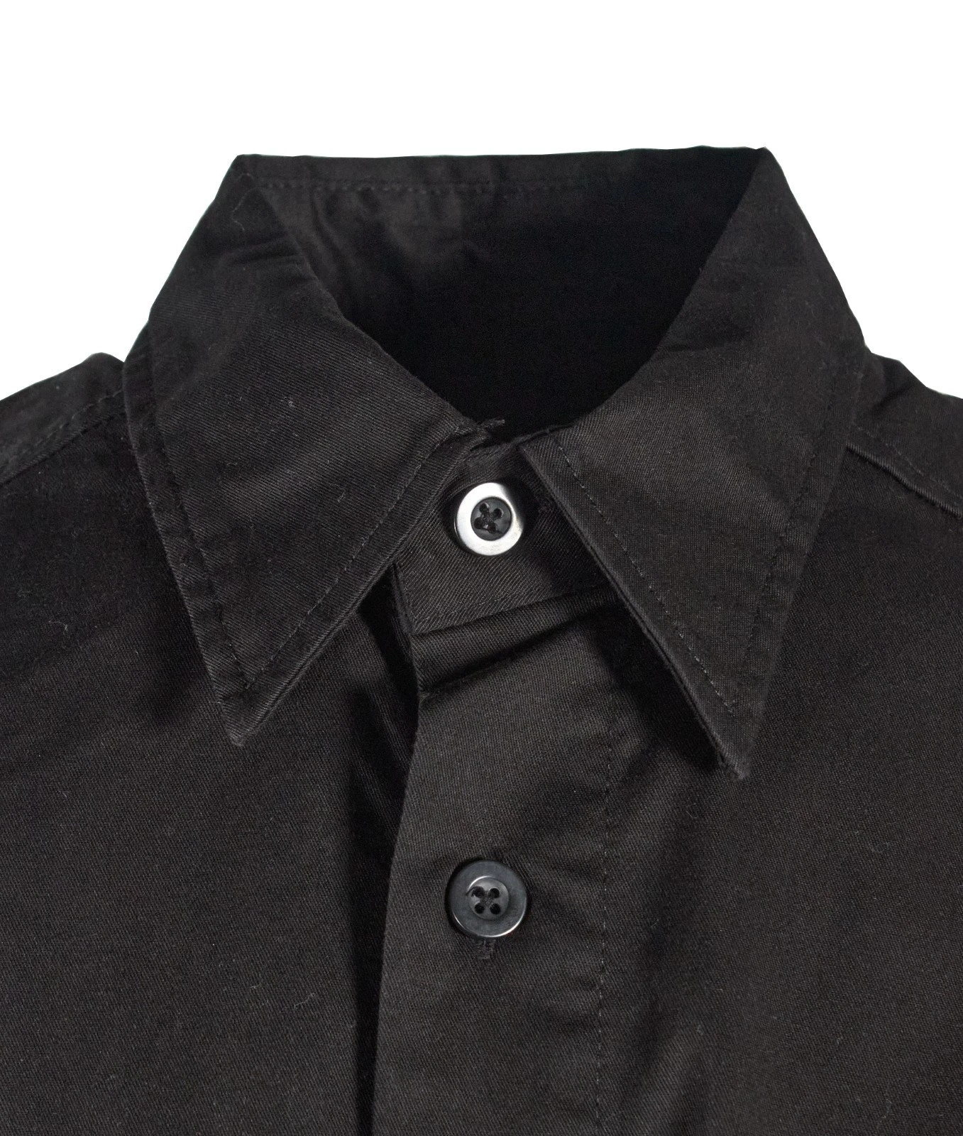 DieHard Men’s Black Onyx Shirt Work Twill Resists Short Sleeve – 2 PACK