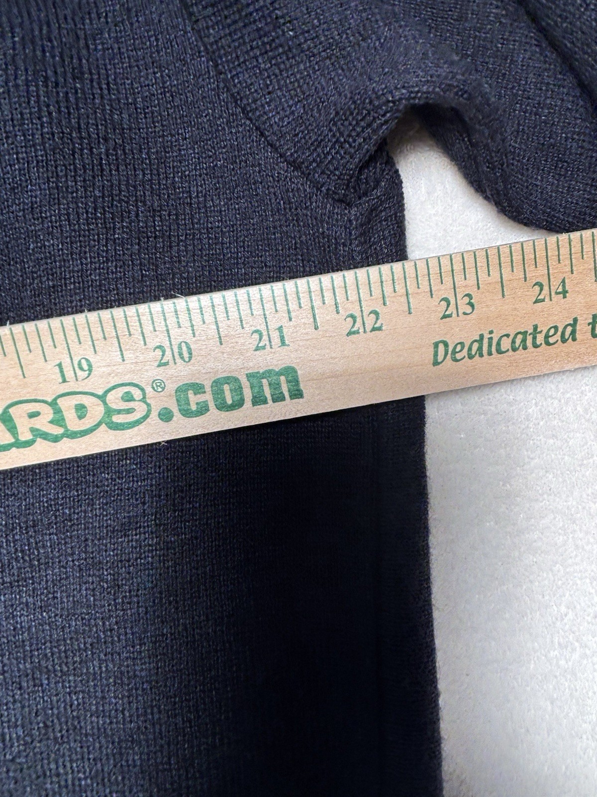 Vintage Cooper Pullover Crewneck Sweater Sz Med Blue Canada 30% Wool 45”chest