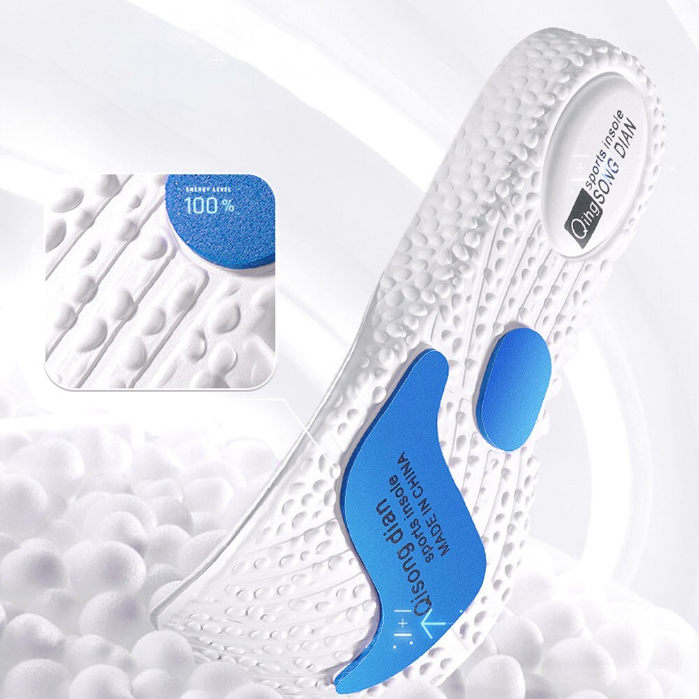 1-5Pairs Zoom Air Cushioned Sports Cushioned Insole Sof Sole Insoles Men’s Athle