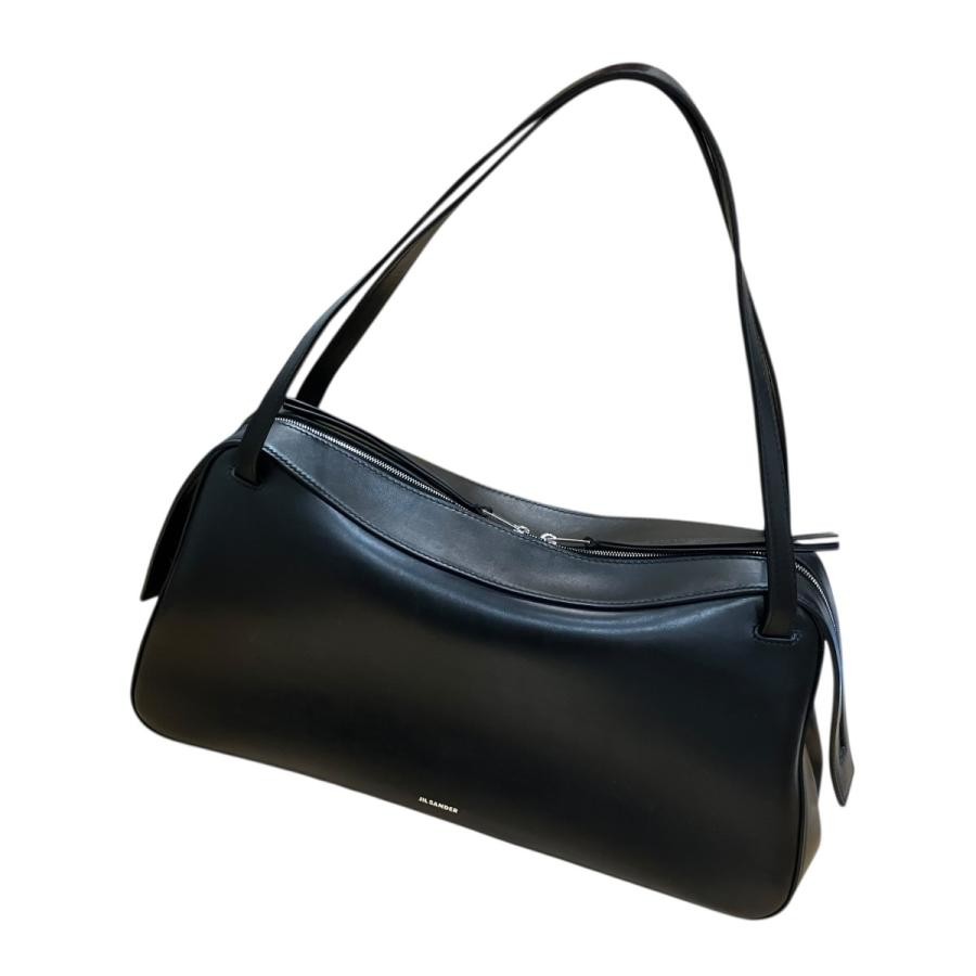 JIL SANDER Bag: Black W36H15D11cm w/o accessories;
