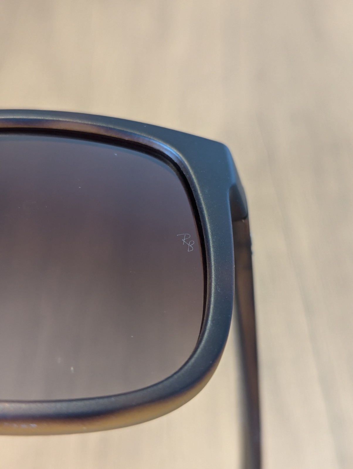 Ray-Ban Polarised Sunglasses JUSTIN MATTE HAVANA RB4165 865/T5 – 54mm