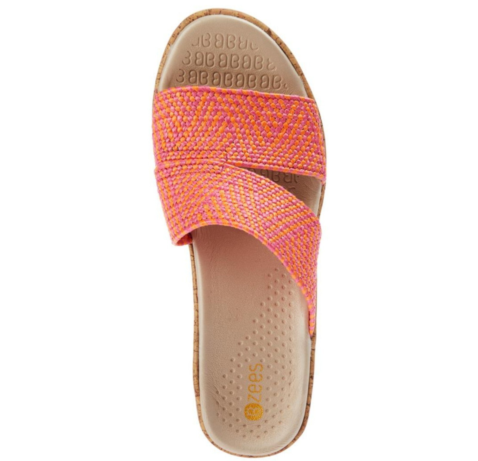 Bzees Riviera Machine Washable Wedge Sparkle Slides Sandal CHOOSE size & color
