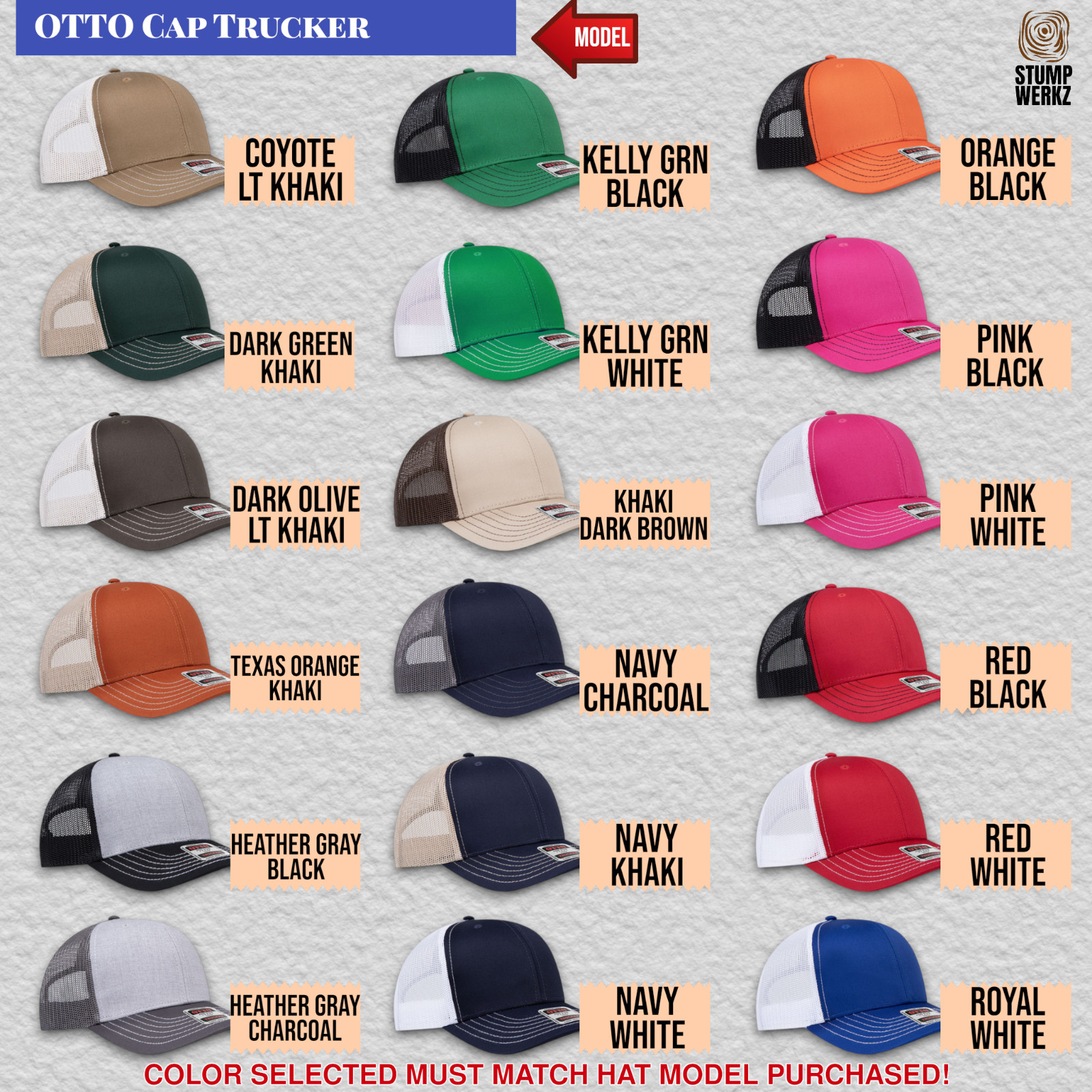 Trucker Hat Baseball Cap Customized Ford King Ranch F150 F250 F350 NEW