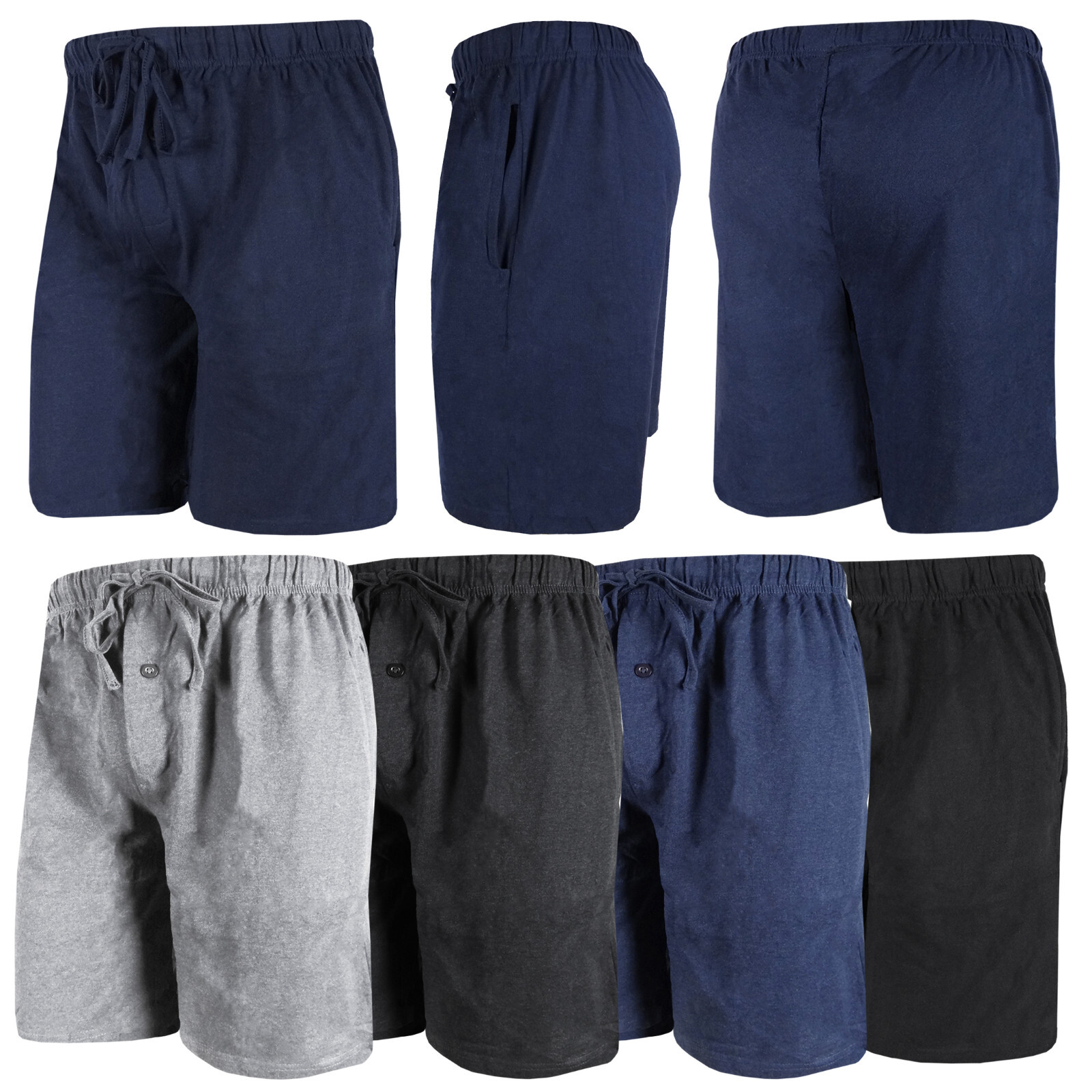 Lounge Gym Terry Shorts Light Jogger Mens Durable Sweat Casual Summer Jam Pajama