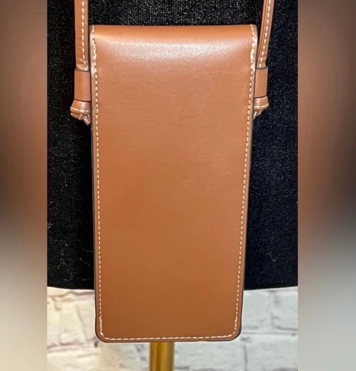 CELINE PARIS CELL PHONE HOLDER EYE GLASS CASE CROSSBODY