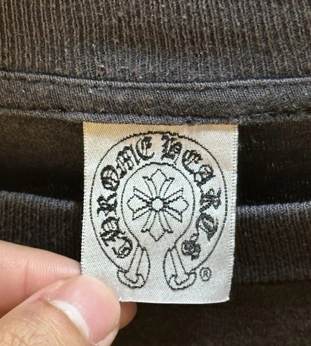 vintage chrome hearts long sleeve shirt