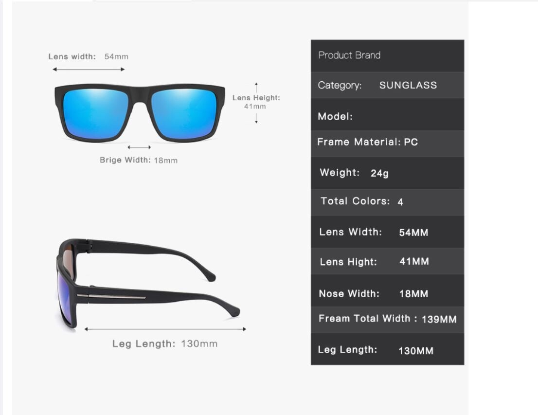 NEW Polarized Men Sport Sunglasses Driving Pilot Fishing Eyewear Wrap Glasses NW