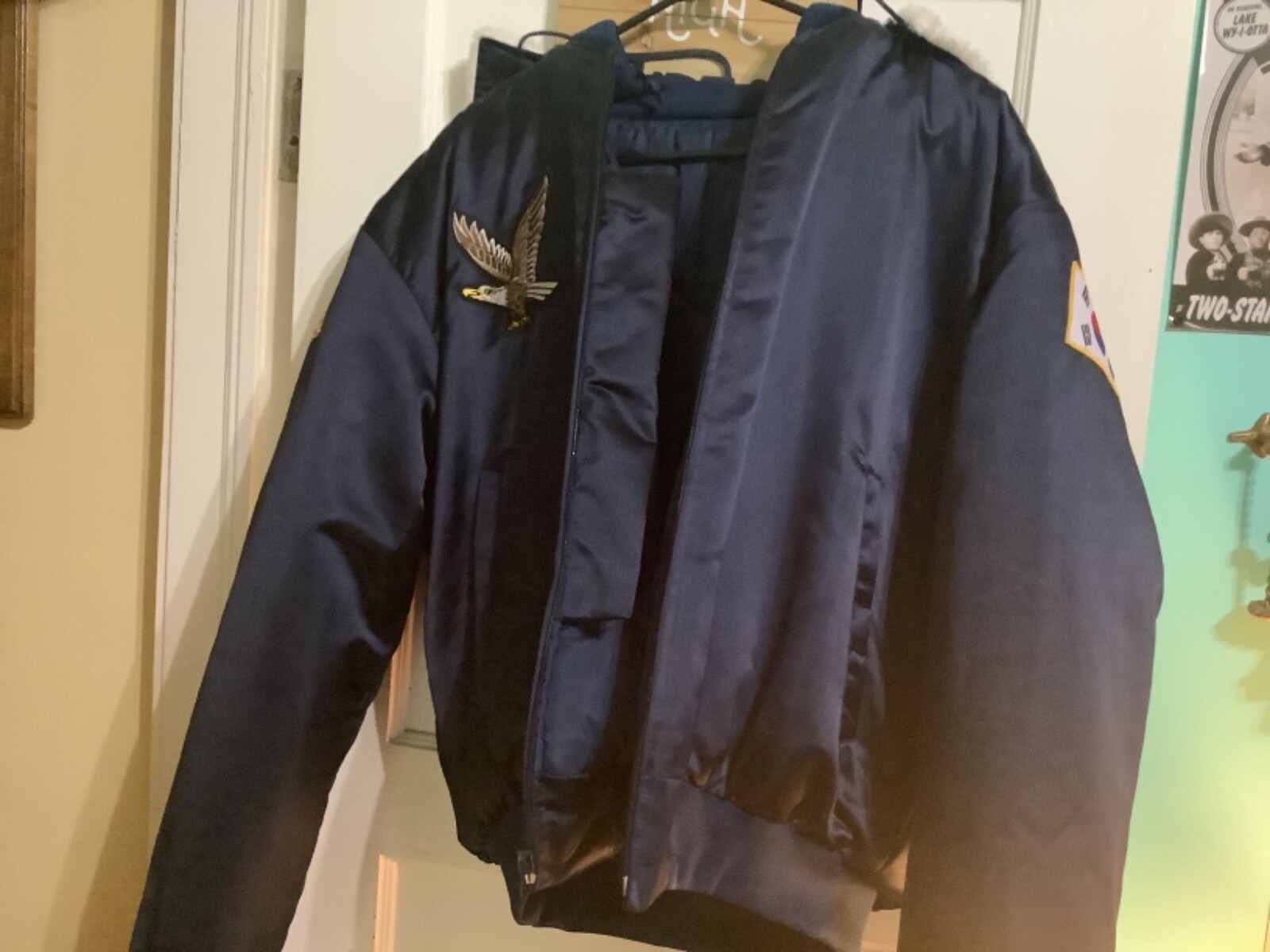 Korea Coat Jacket Bomber Embroidered, Republic of Korea-Large