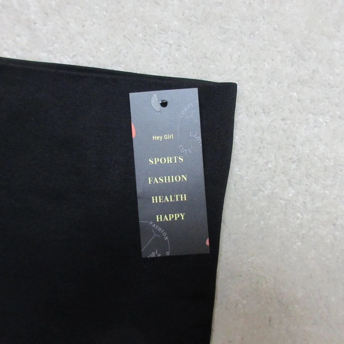 Women’s Black Sports Shorts 90 Nylon 10 Spandex Size M Athletic Fashion