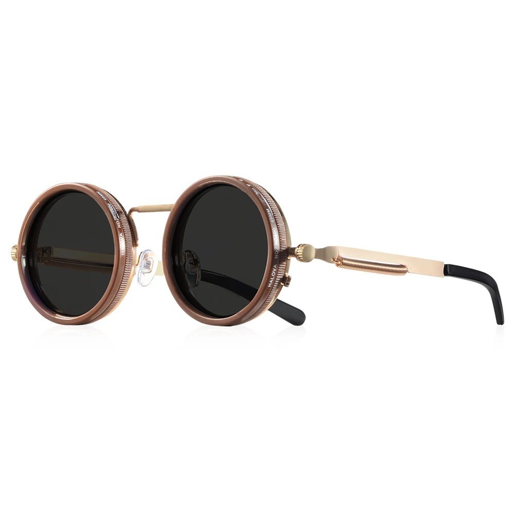 Polarized Round Sunglasses ND9 Adjustable UV400 Outdoor Shades 1Pc