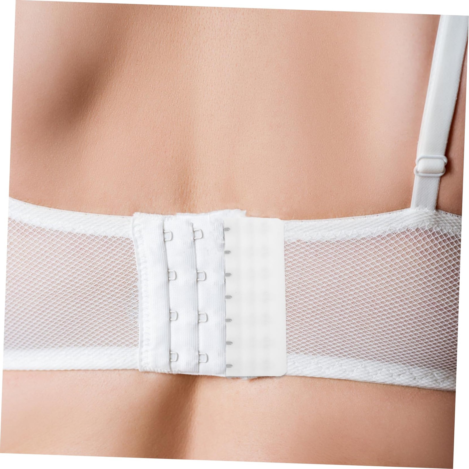 Elastic Bra Band Extender Bra Hook Extension Set 8 Hooks for Adjustable Corset