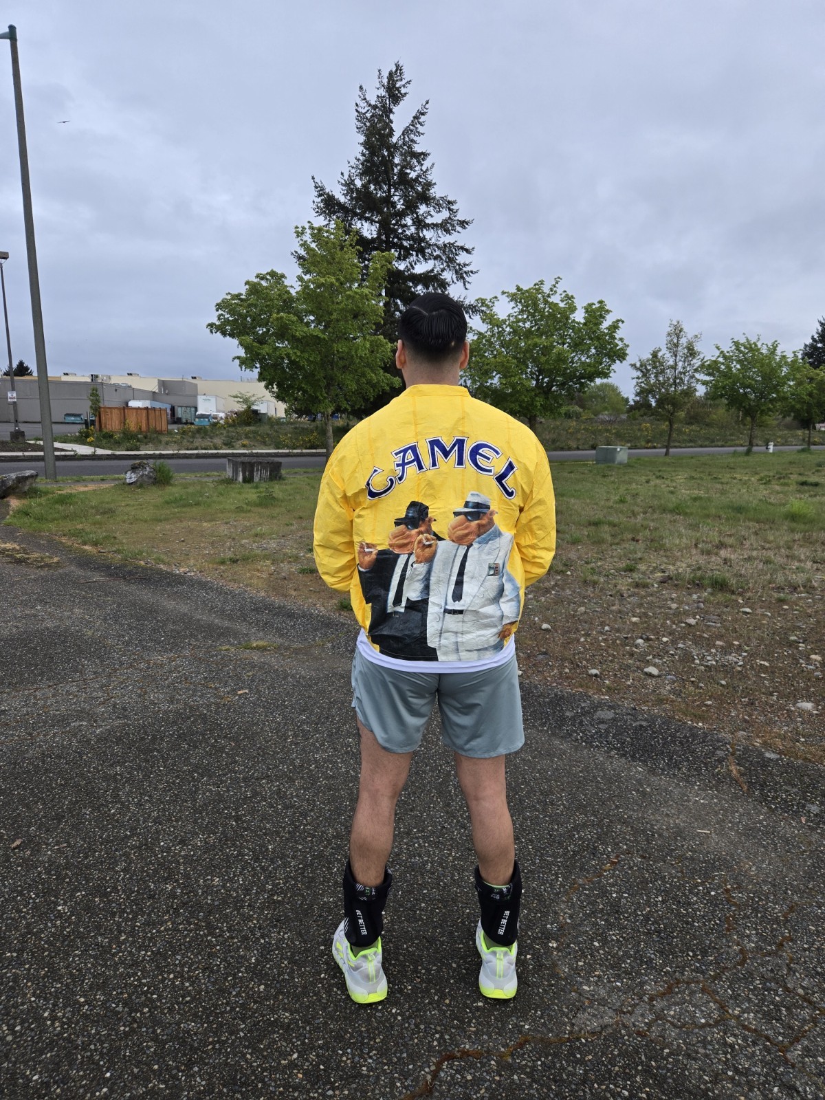 Vintage 1992 Camel Joe Camel Zip Up Windbreaker Jacket XL ( NEW in OG Packaging)