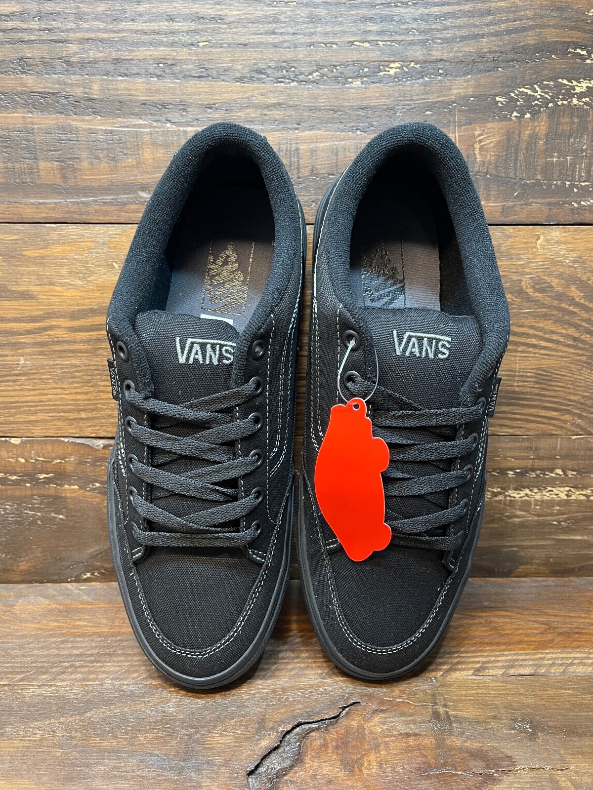 VANS Men’s Bearcat Canvas Black Sneakers All Sizes Shoes Classic SB VN000DT2186