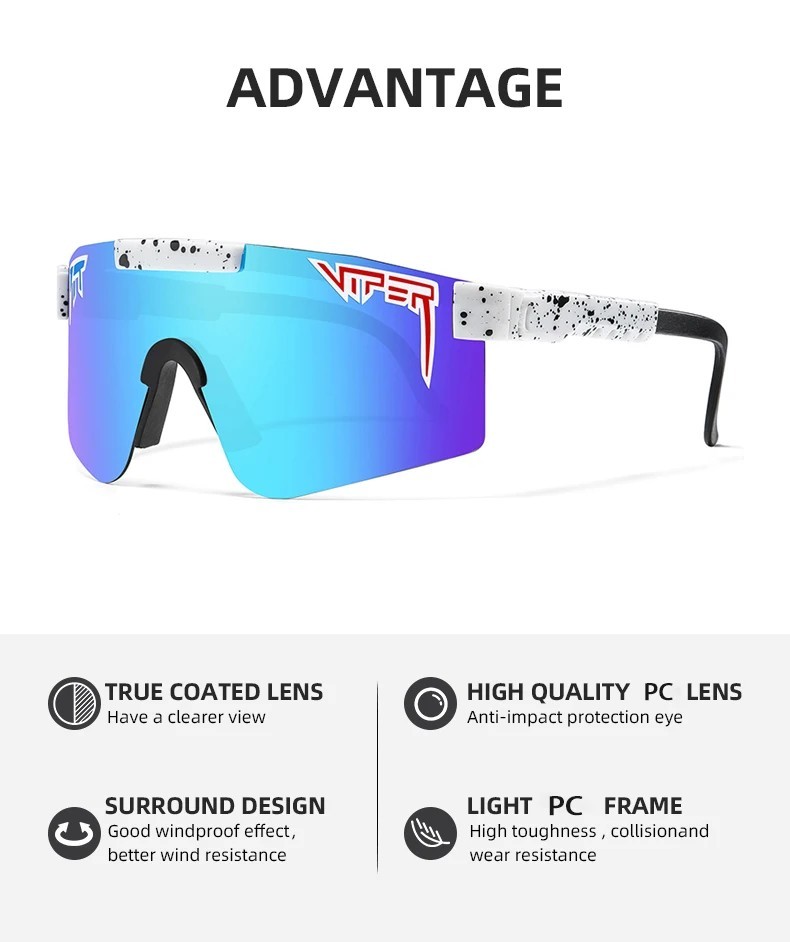 Pit-Viper Adult UV 400 Sunglasses Men / Women BaseBall Sunglasses