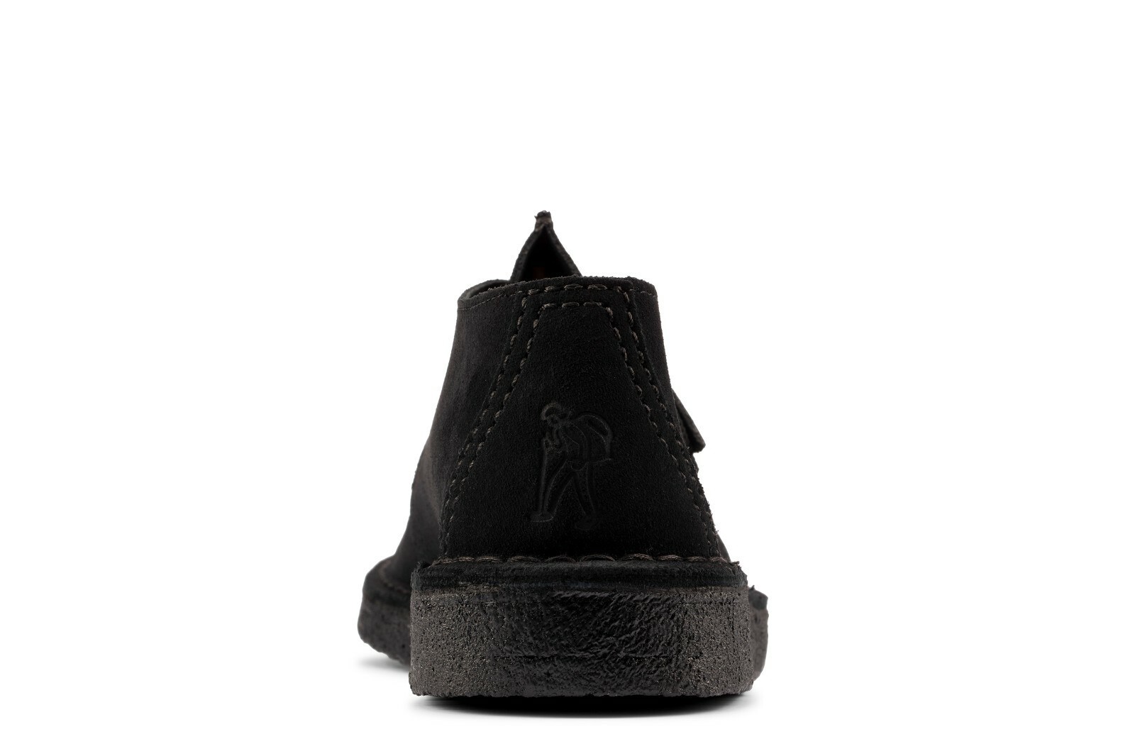 Clarks Originals Desert Trek Men’s Center Stitch Black Suede 26155486