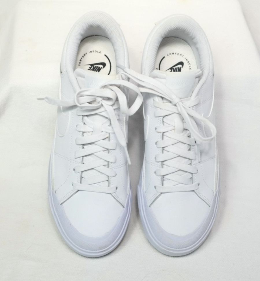 Nike Womens Court Legacy Lift Triple White Triple White NEW DM7590-101 size 9