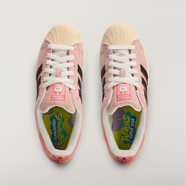 adidas SpongeBob SquarePants x Adidas Superstar Patrick Star JQ6778 Men Size