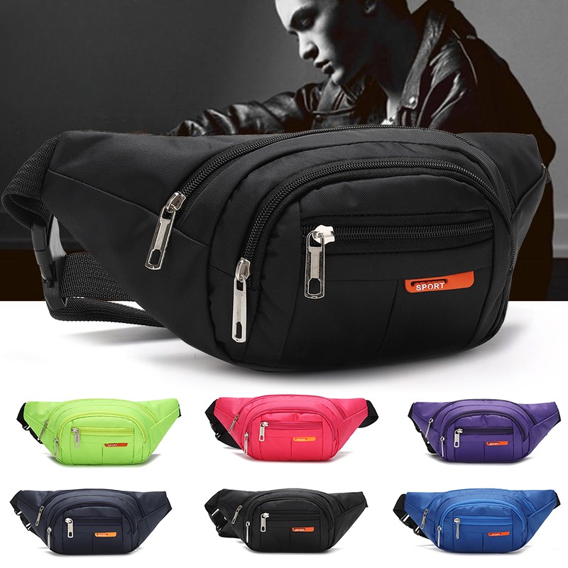 Waterproof Mobile Waist Bag Men’s Multifunctional Large Capacity Fanny Pack Bag