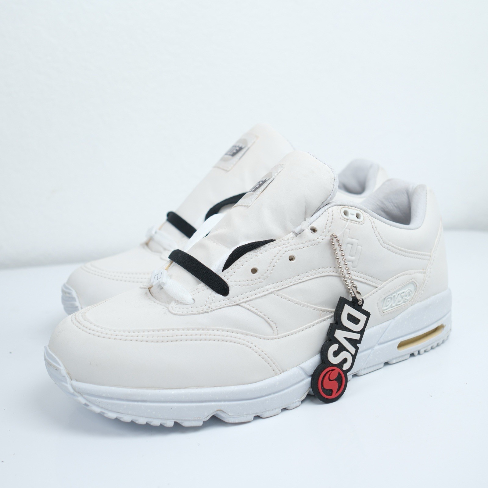 Vintage 2007 DVS Huf 4 White 3M size 9 Skate Shoes READ