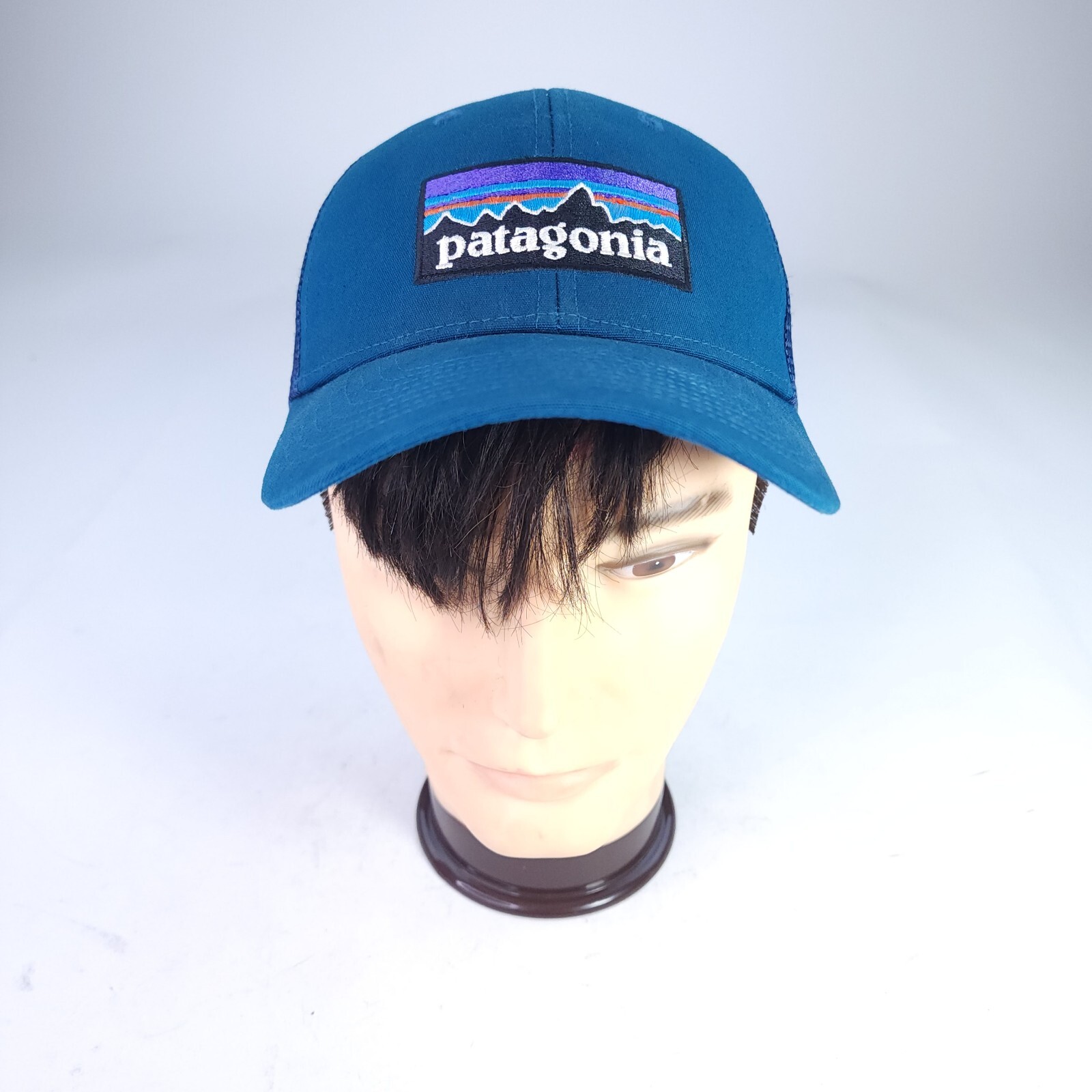 PATAGONIA P-6 logo Lopro Trucker Hat blue Snapback Mesh Cap hat outdoor