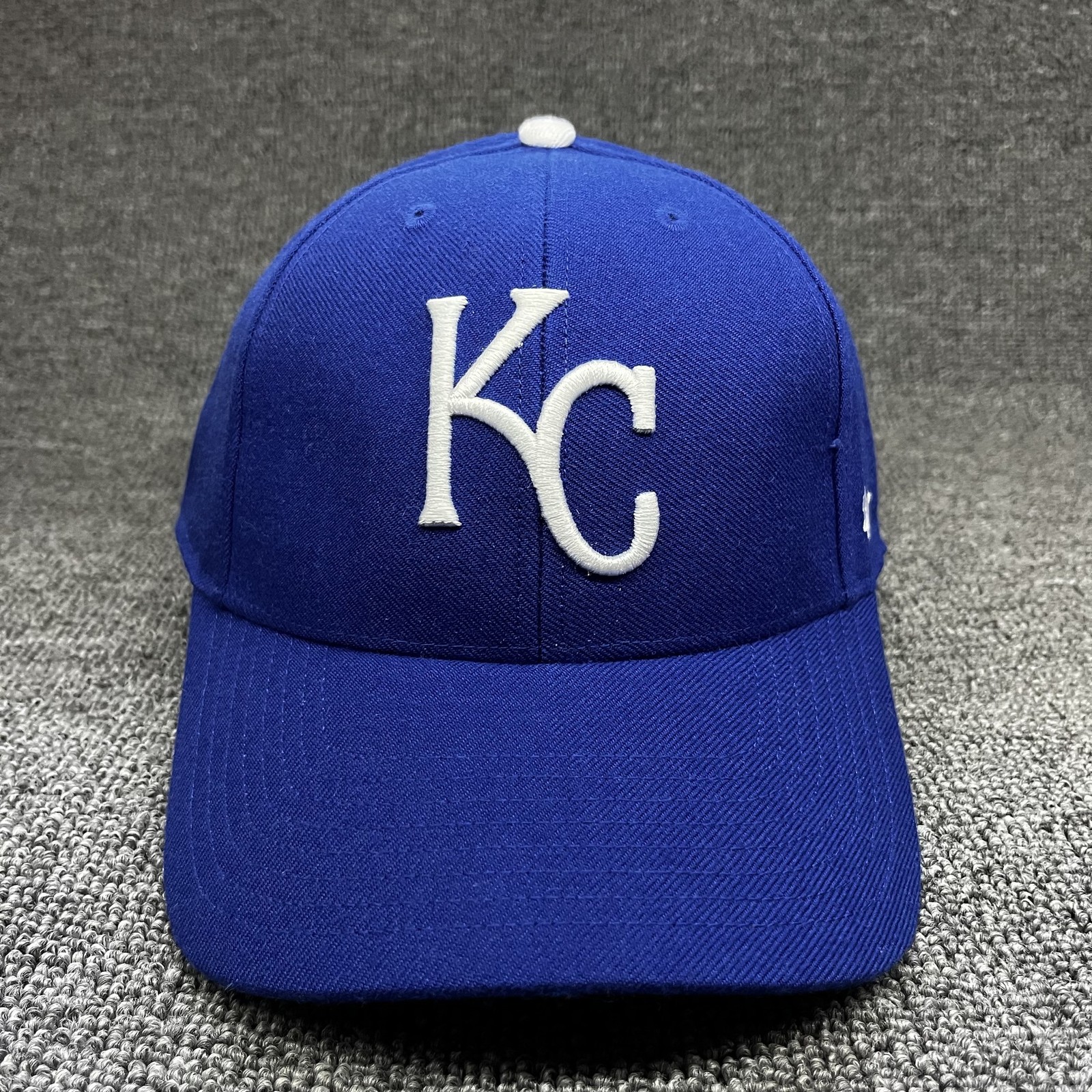 ’47 Brand Kansas City Royals Strapback Dad Hat Blue One Size MLB