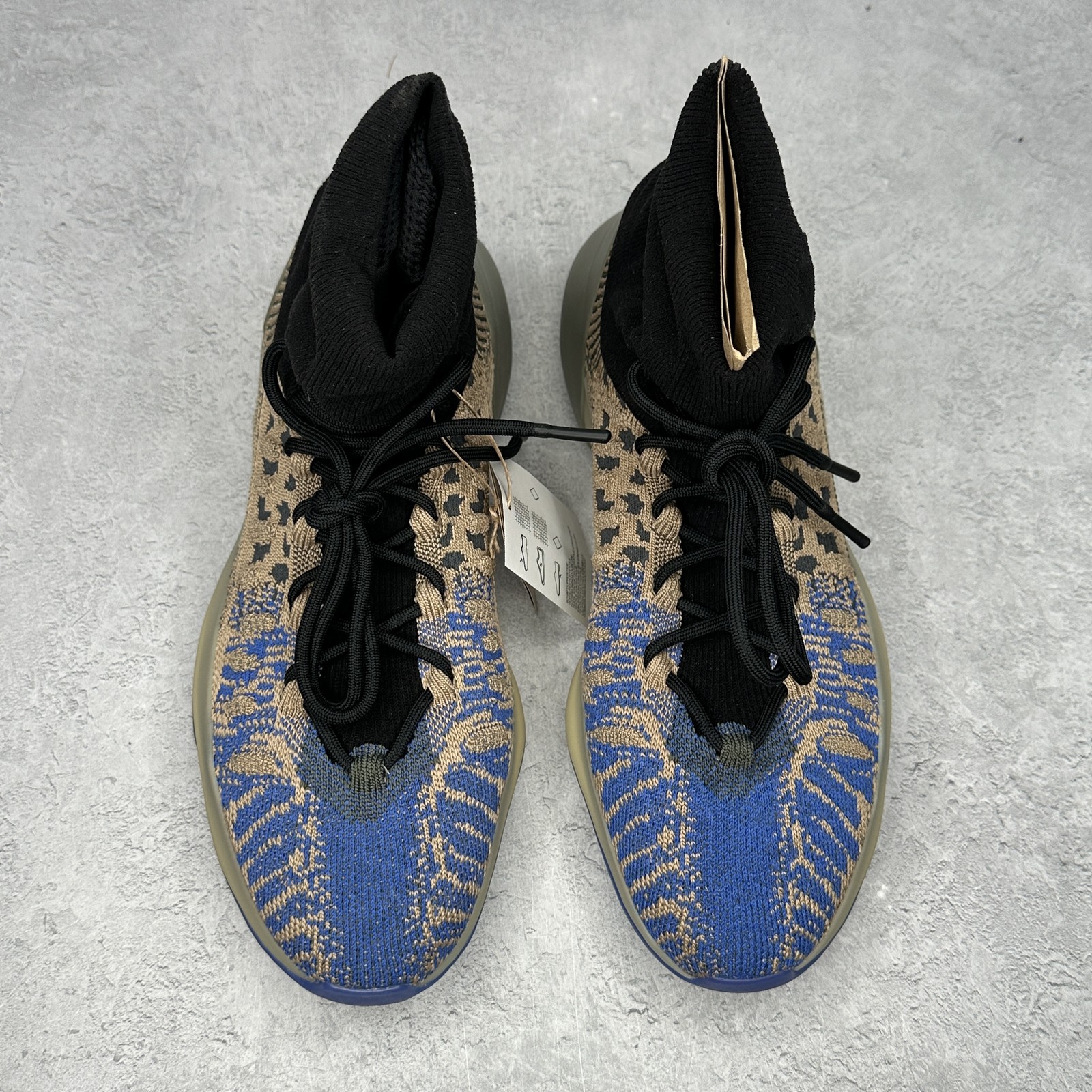 11M/12.5Wadidas Yeezy BSKTBL Knit Slate AzureHP5613Brand New