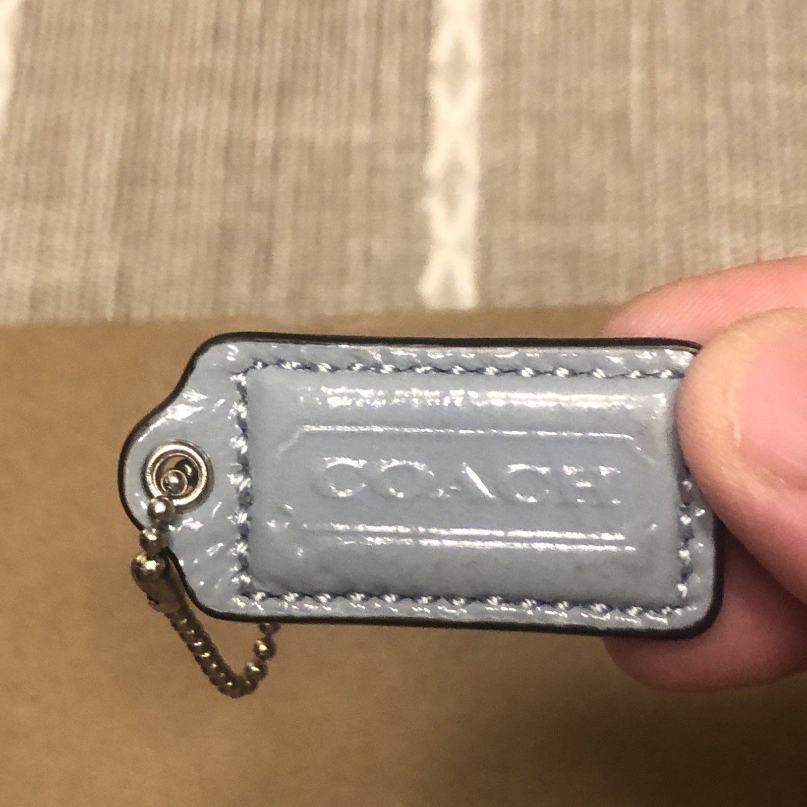 Coach Bag Key Charms / Key Fobs / Hang Tags / Accessories includes all 5