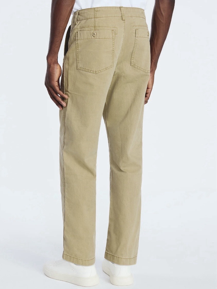 Free Assembly Men’s Straight Fit Cotton Utility Pants 34X30