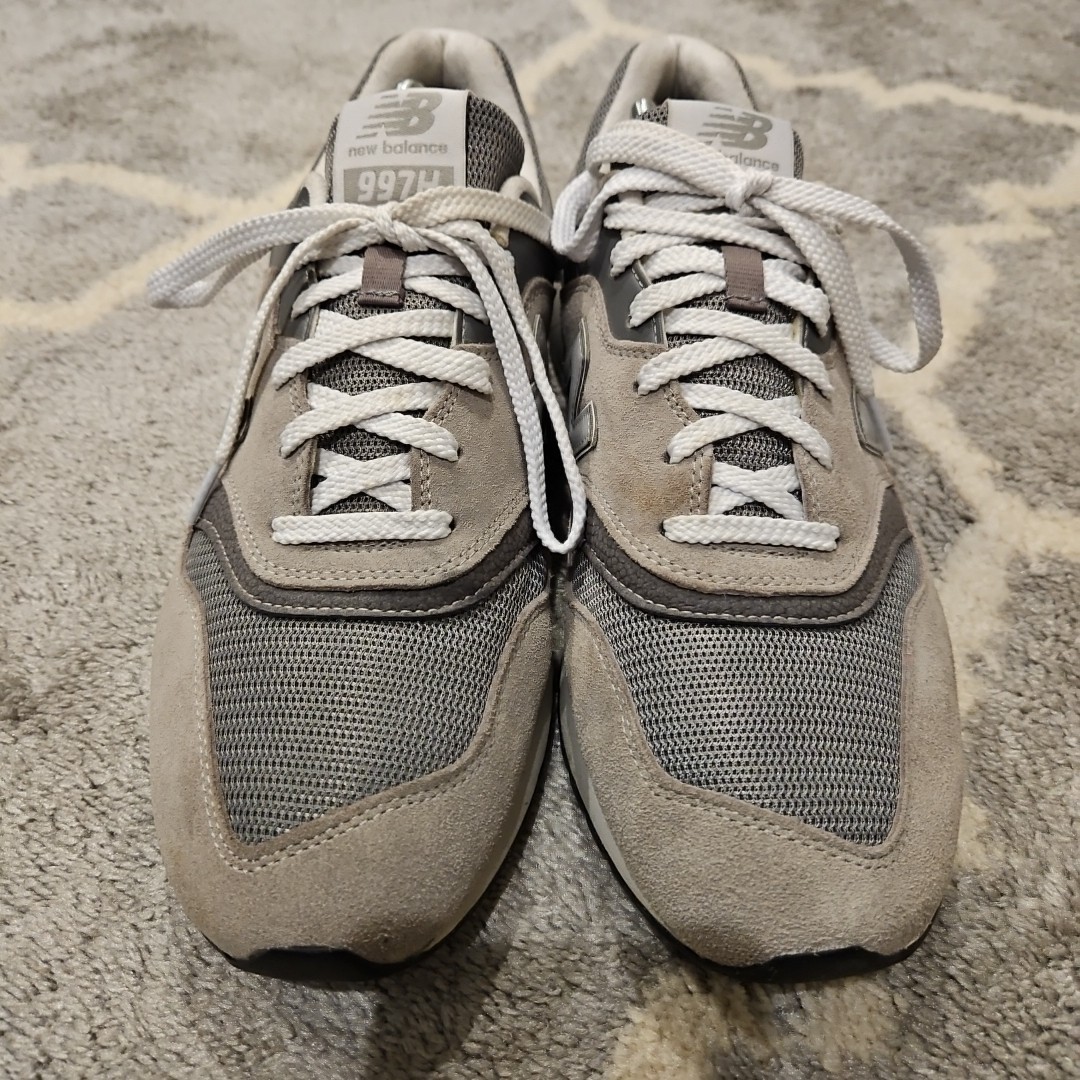 New Balance 997H Marblehead Shoes Mens Size 11 CM997HCA Athletic Suede Gray