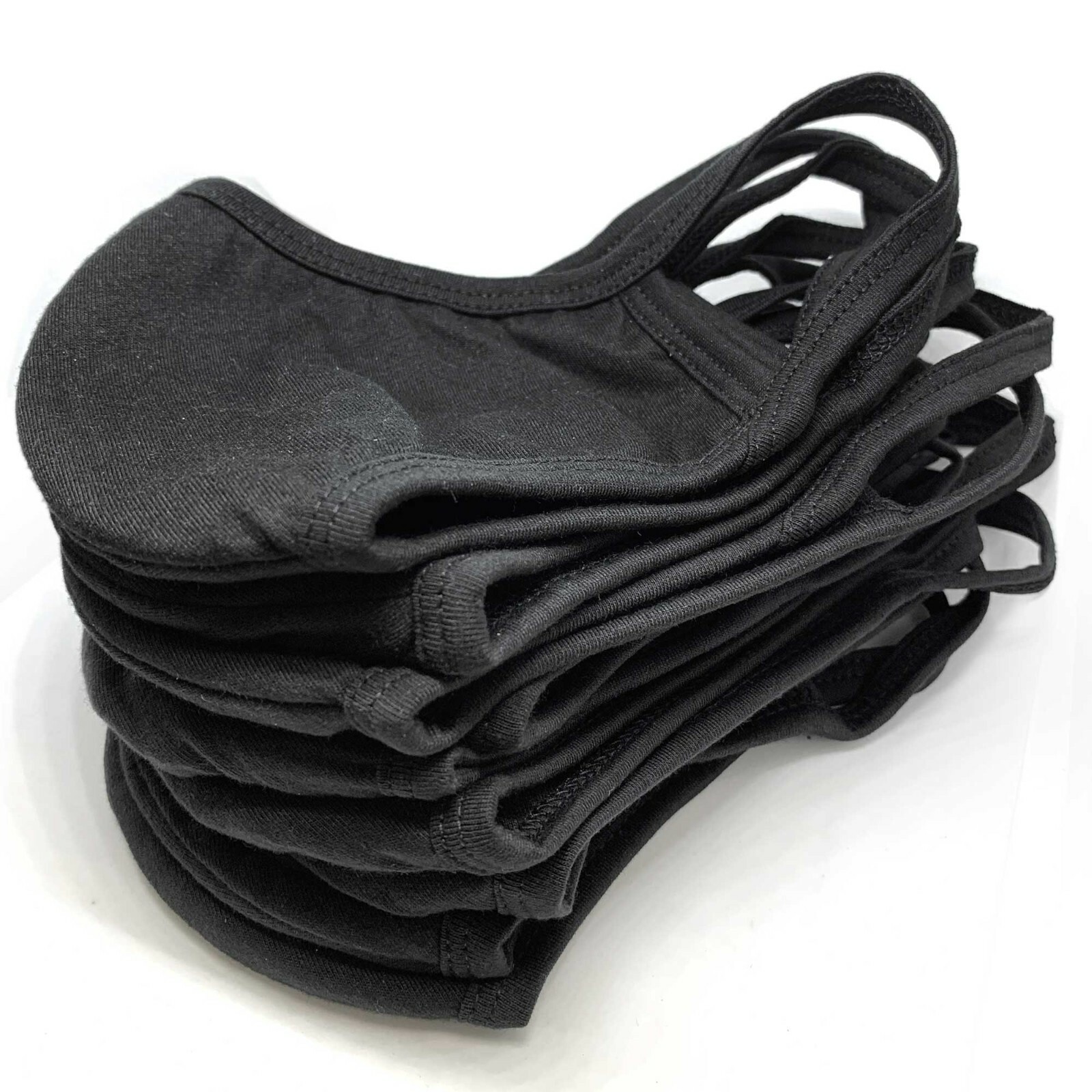Black Unisex Face Mask Reusable Washable Cover Masks Fashion Cloth Men Women USA