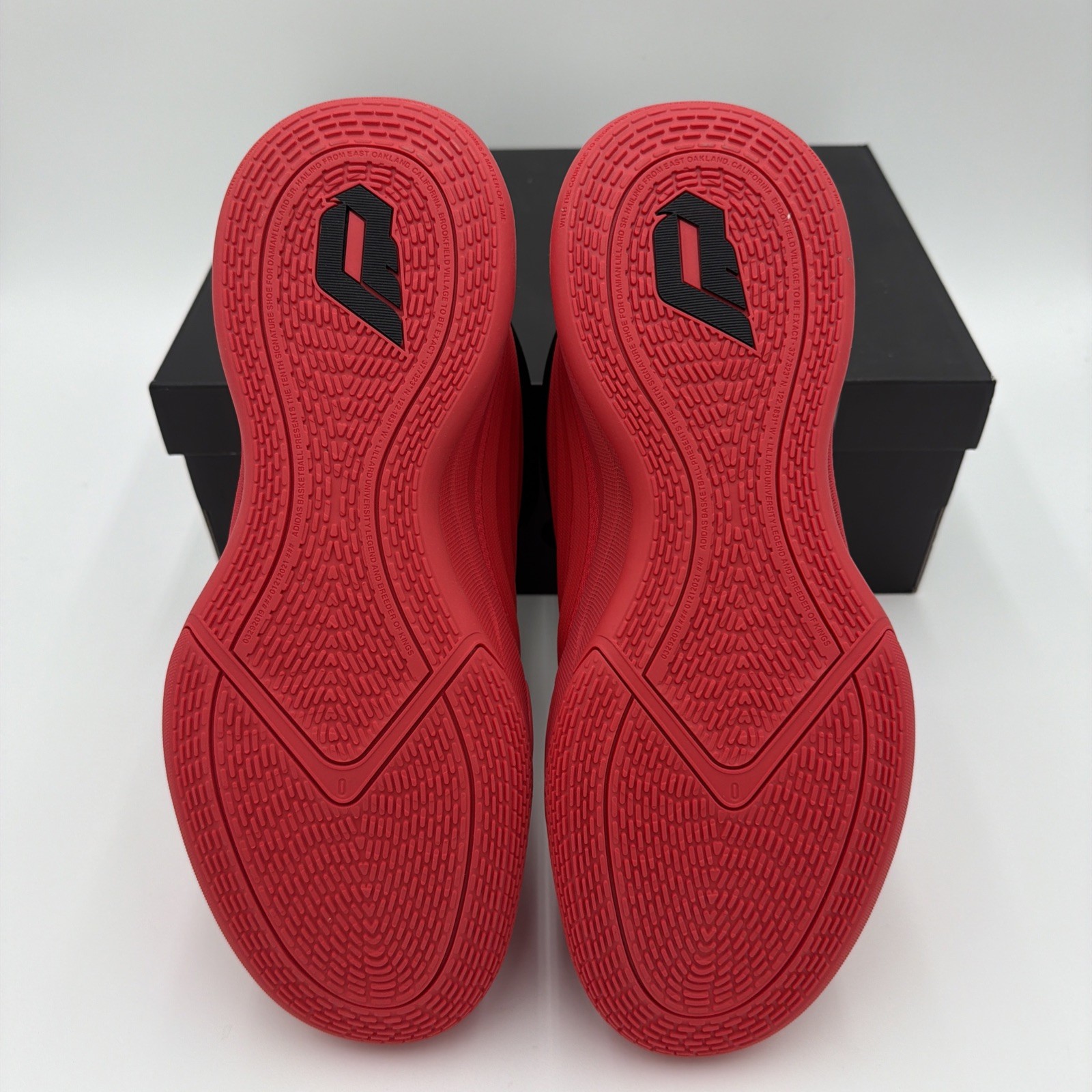 Adidas Dame X Basketball Shoes JP6093 Pure Ruby/Black Men’s Size 10.5 NIB