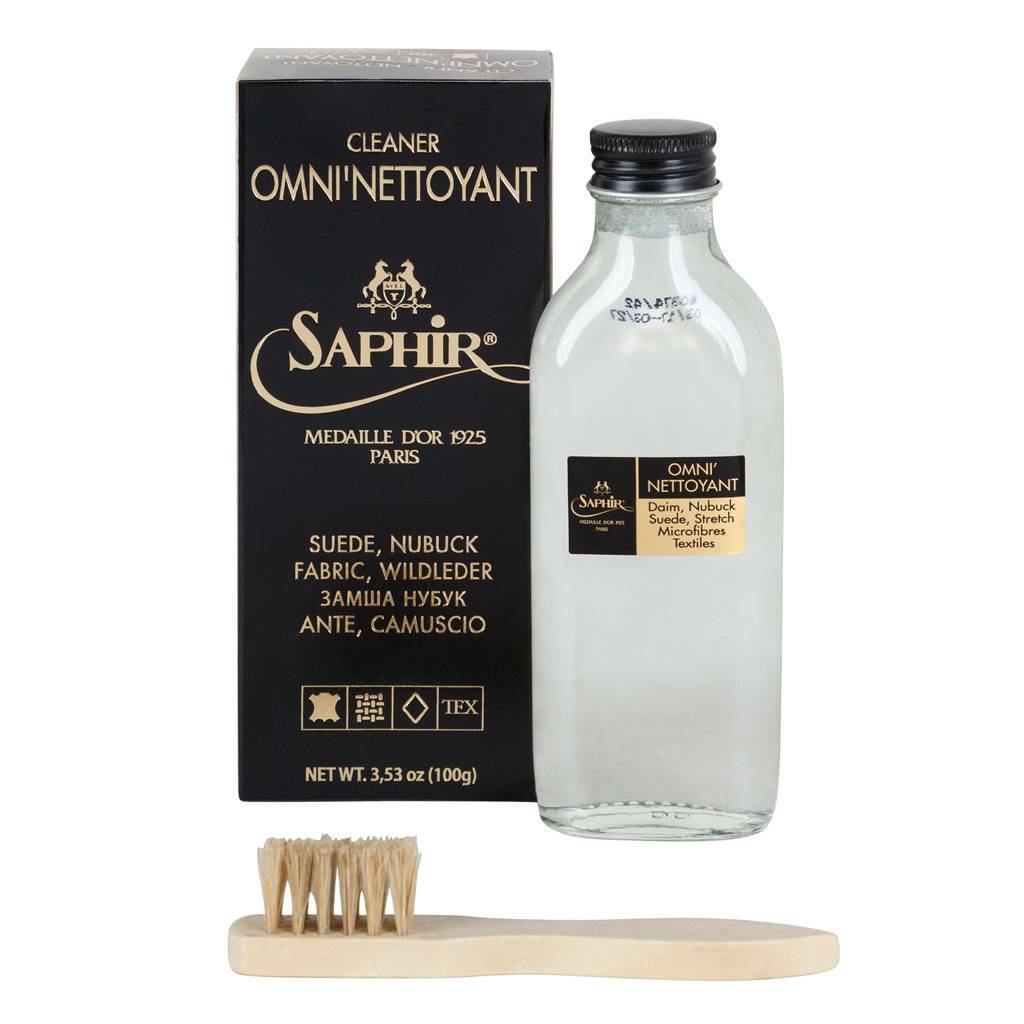 Saphir Medaille d’Or Omninettoyant 100ml Bottle – Suede Shampoo