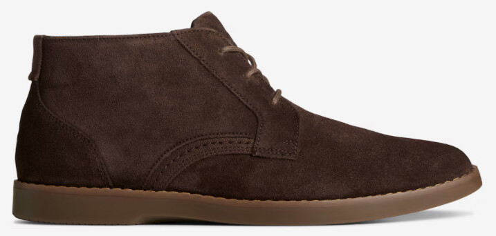 Sperry Newman Chukka Men’s Boots Dark Brown Suede NWOB Choose Your Size