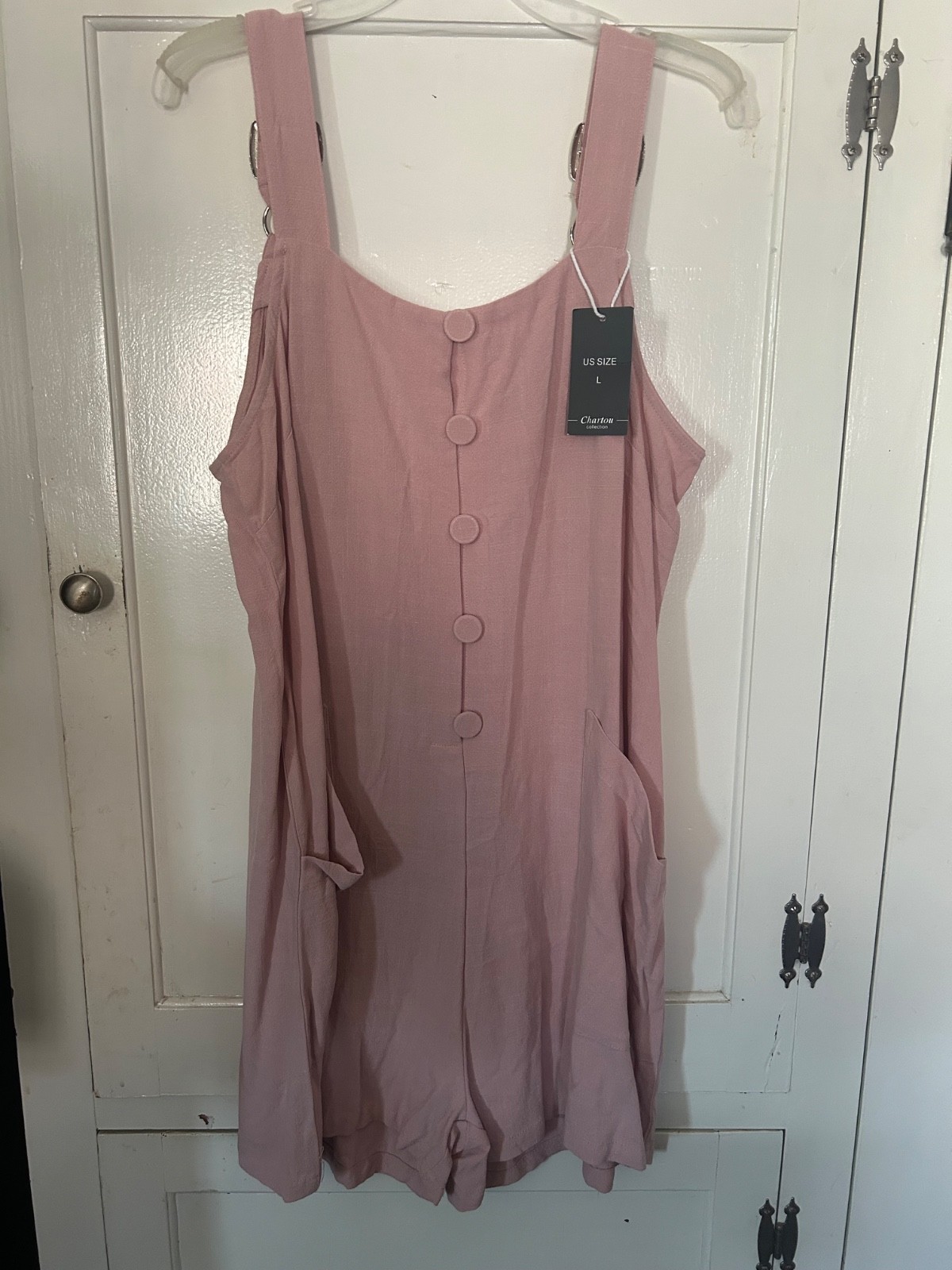 New with Tags Women’s Pink Shortall Size Large