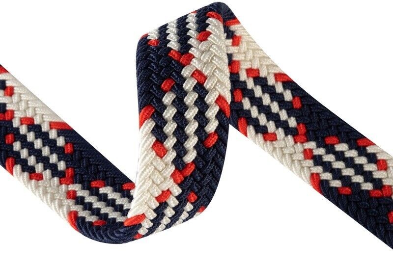 Mens Womens Belt Unisex Elastic Stretch Braided Fabric Enduring Woven Diff Sizes