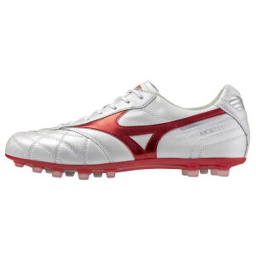 MIZUNO MORELIAII (JP25.0 US7 UK6 EU39) JAPAN AG P1GA2503 60 Super White × Red