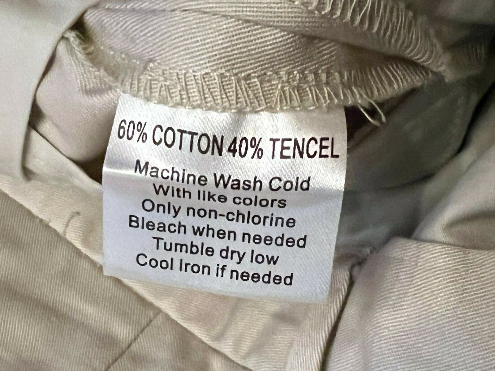 JOSEPH ABBOUD MEN’S 36/37 X 34.5 QUALITY KHAKIS/CHINOS CASUAL PANTS #G200