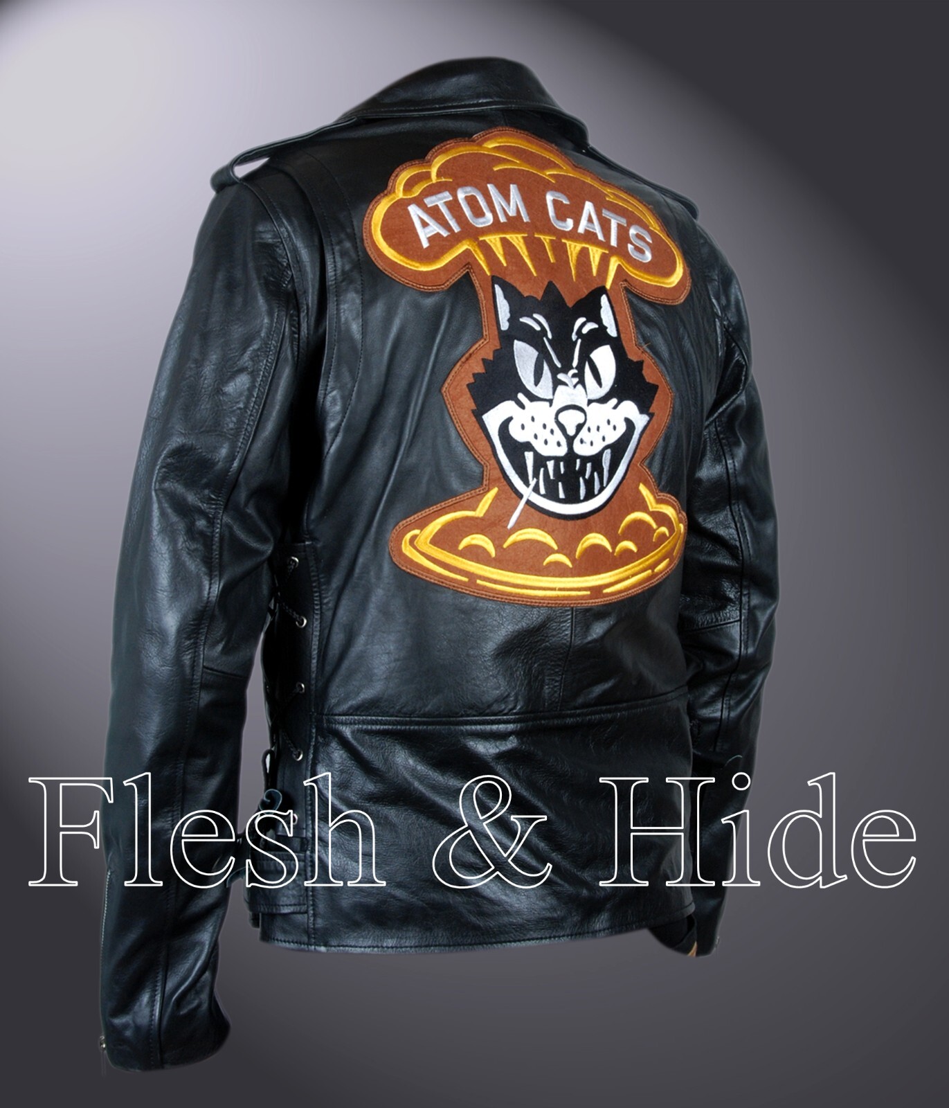 Atom Cats Motorcycle Double Rider Gaming Greaser Jacket