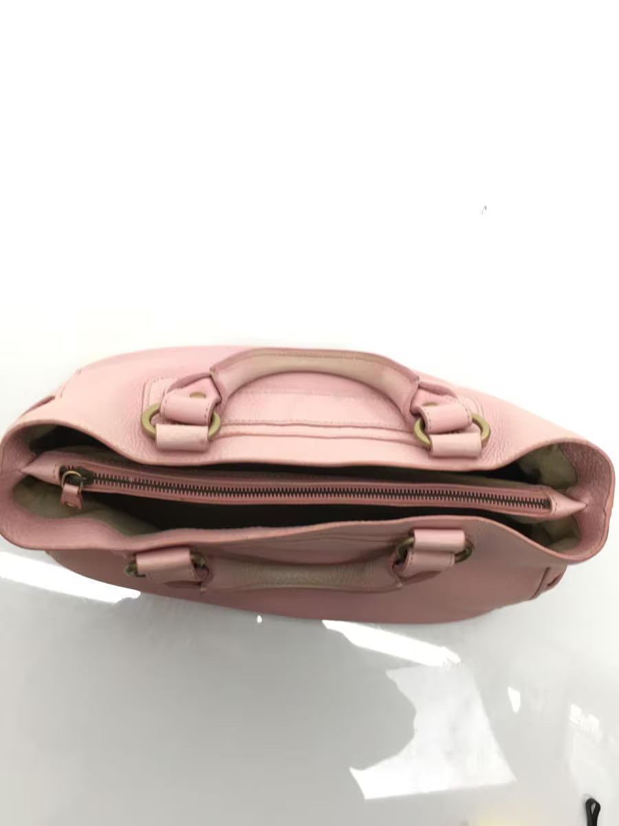 CELINE Shoulder Bag Pink Plain