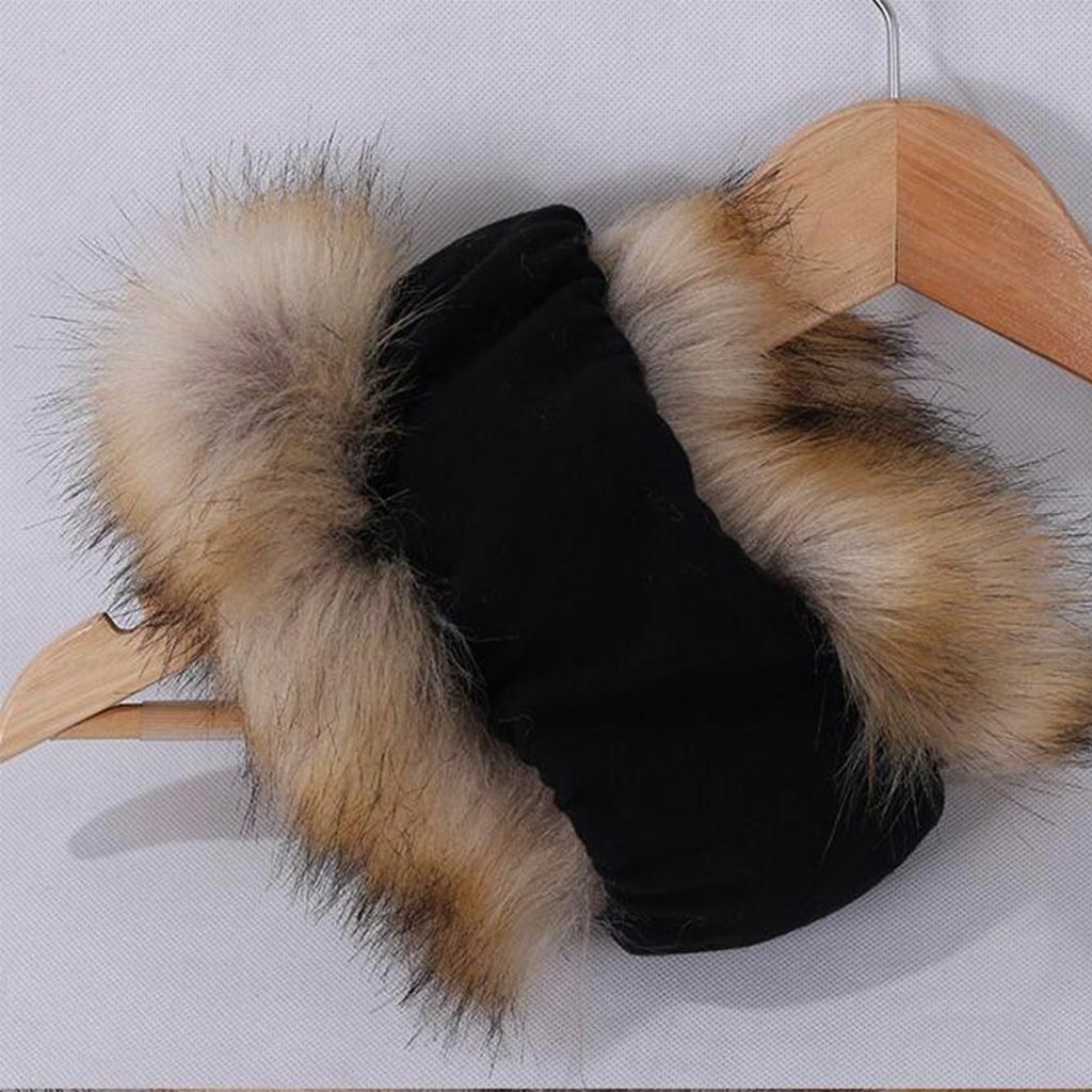 Women’s Winter Russian Fluffy Faux Fur Headband Hat Thick Ear Warm Snow Ski Cap