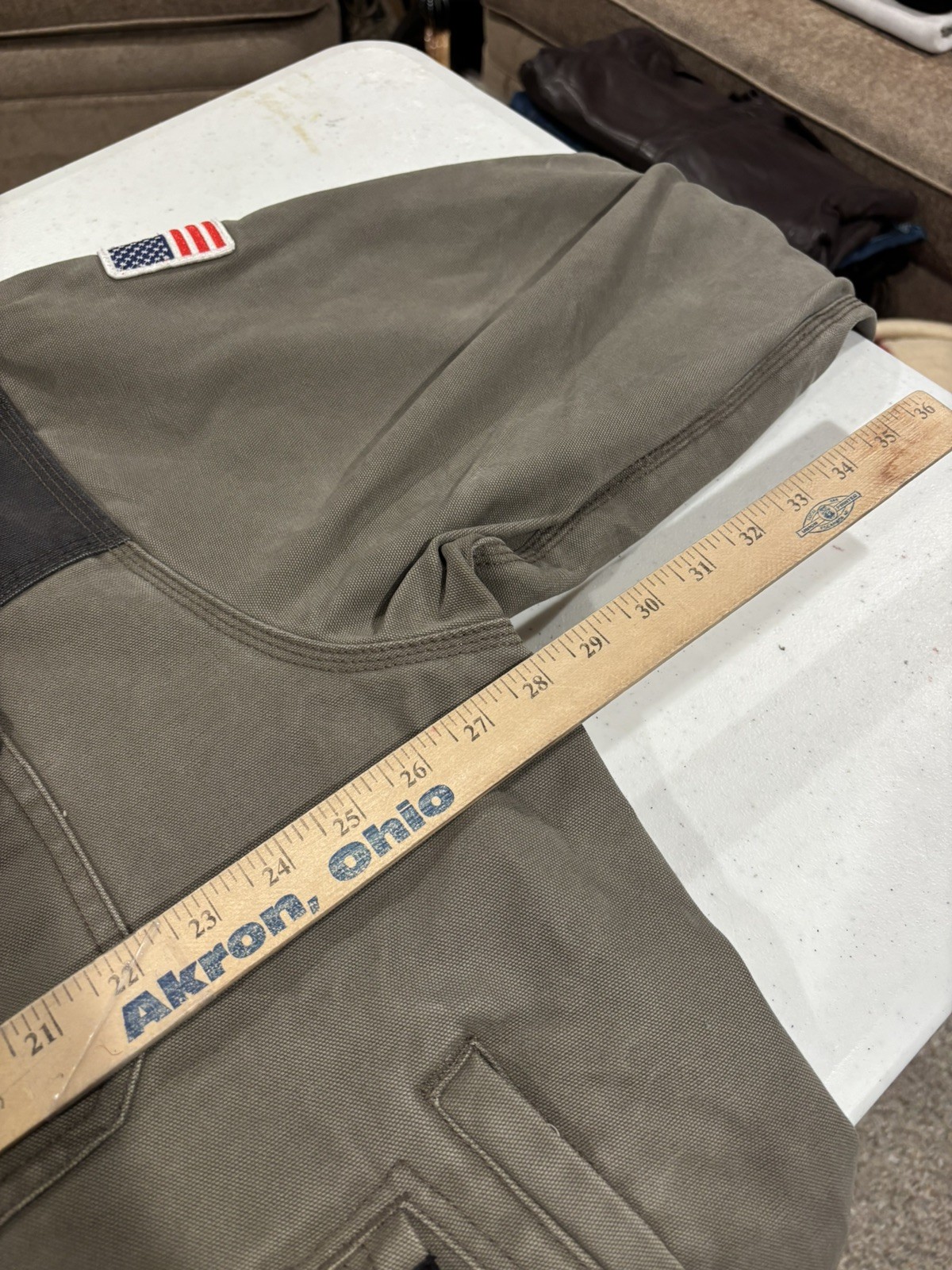 Snap On Silver and Grey Workwear Work Jacket Size X-Large Men’s