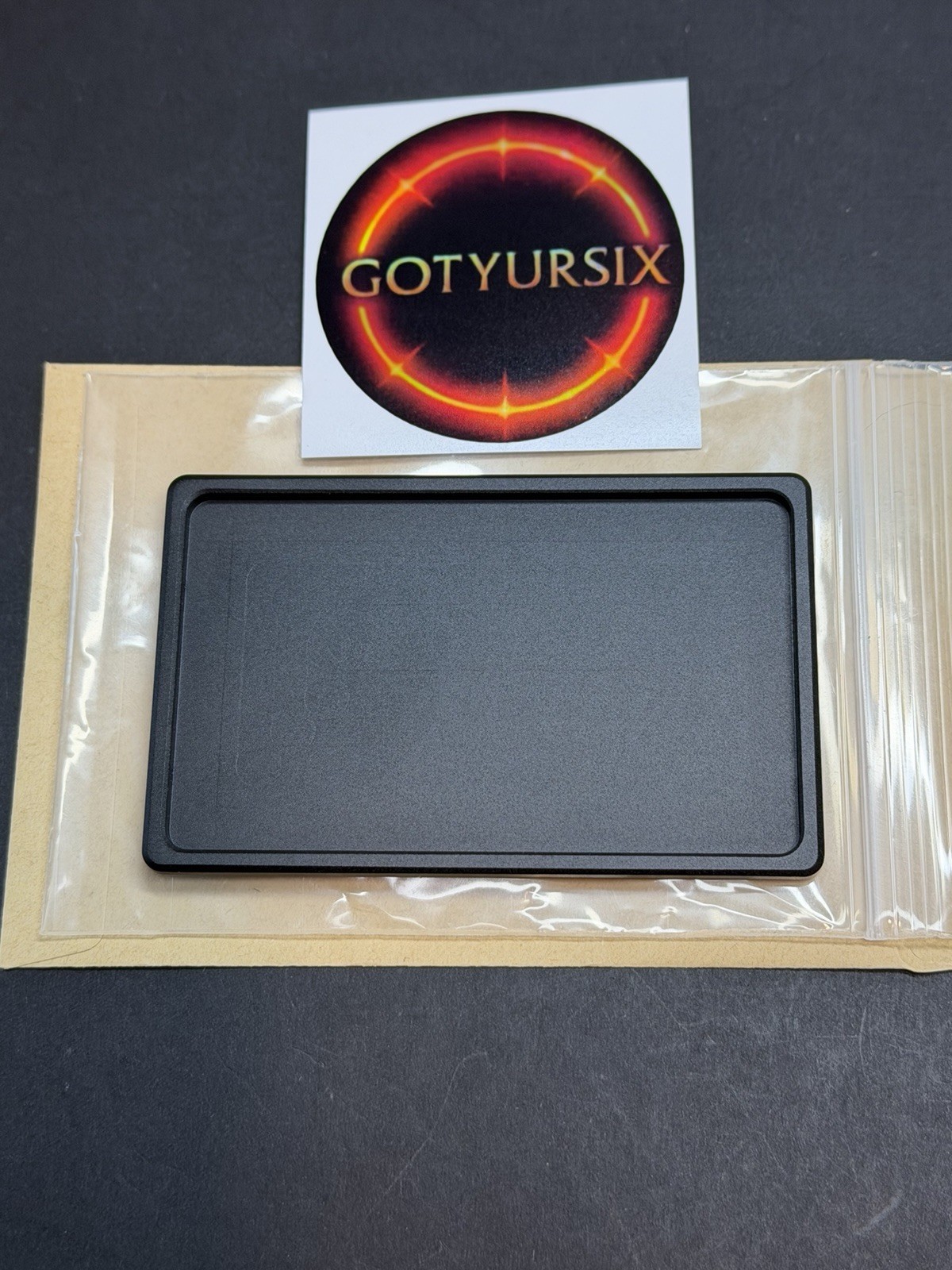 ALUMINUM (UNBRANDED) COIN TRAY-FITS ALL RIDGE & “RIDGE STYLE” WALLETS-FREE SHIP