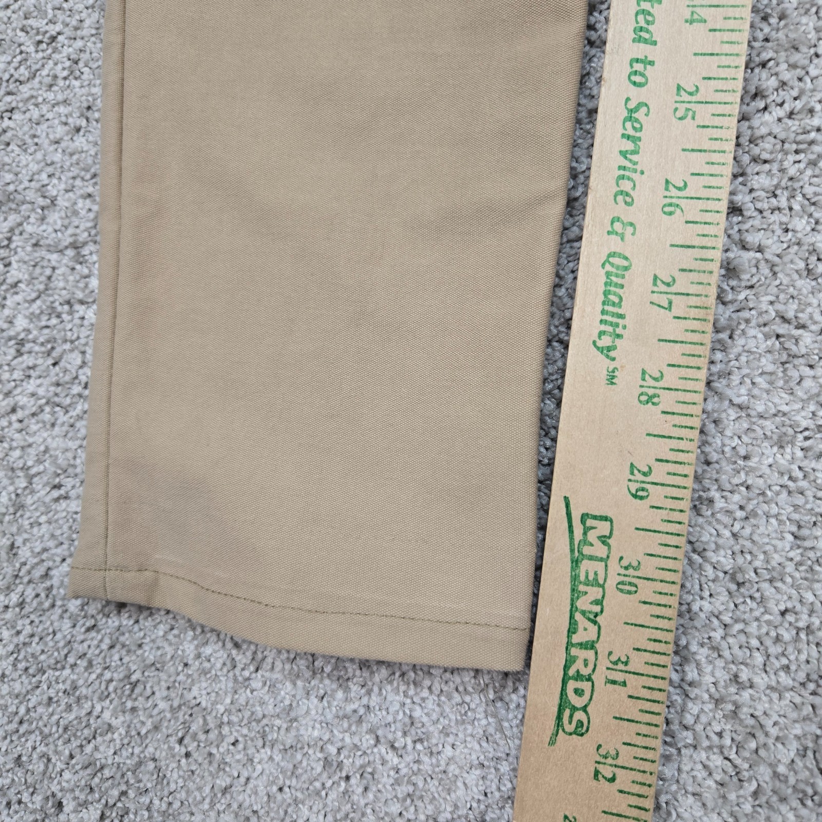 Lululemon Utilitech Abrasion Resistant Pants Men 31 (32×31) tan Stretch LM5ABNS