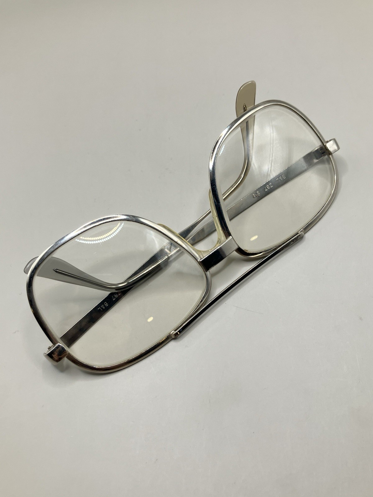 Vintage B&L Z87 Safety Aviator Glasses Jeffrey Dahmer Eyeglasses 56 [] 15 787