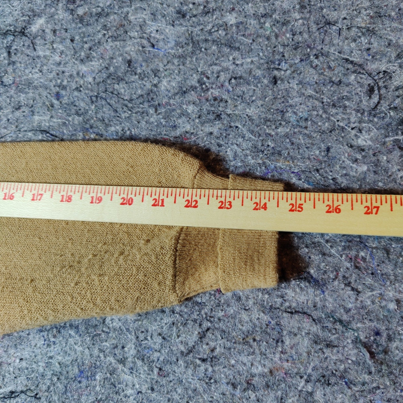 Vintage Izod Lacoste Mens Cardigan Sweater Tan Camel Orlon Acrylic Medium USA