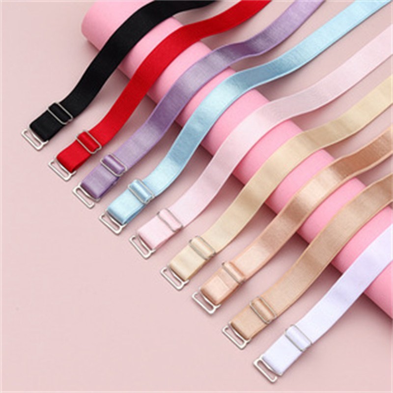 Shoulder Straps Summer Color Bra Accessories Non-slip Stainless Steel Straps